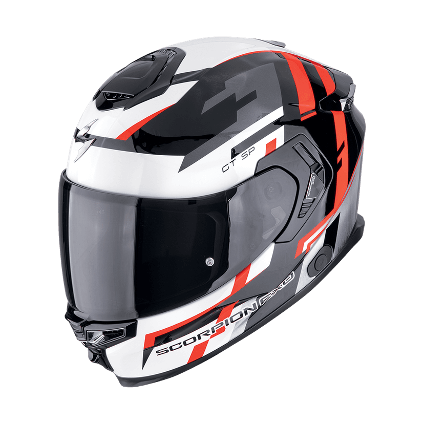Moto přilba SCORPION EXO-GT SP AIR TORNADO černo/červená