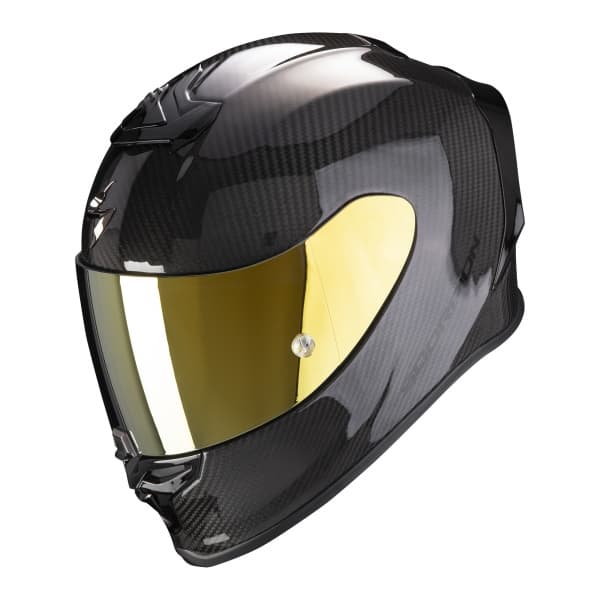 Moto přilba SCORPION EXO-R1 CARBON AIR CARBON solid černá
