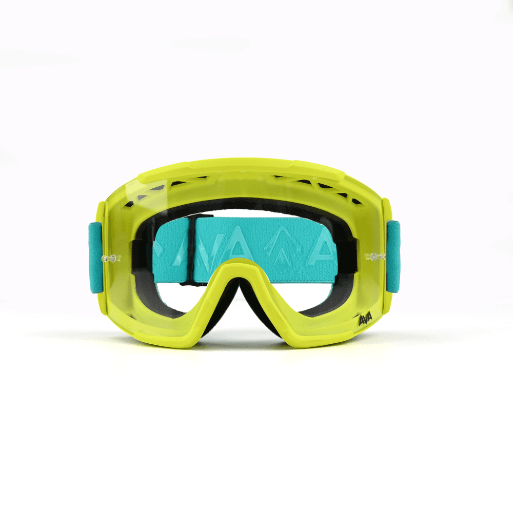 Motokrosové brýle AVA Acumen MACULA fluo žluté