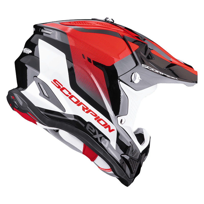 Moto přilba SCORPION VX-22 AIR ATTIS černo/červená
