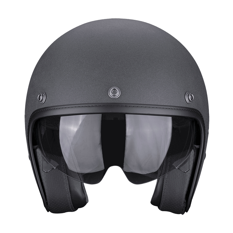 Moto přilba SCORPION BELFAST EVO GRAPHITE tmavě šedá