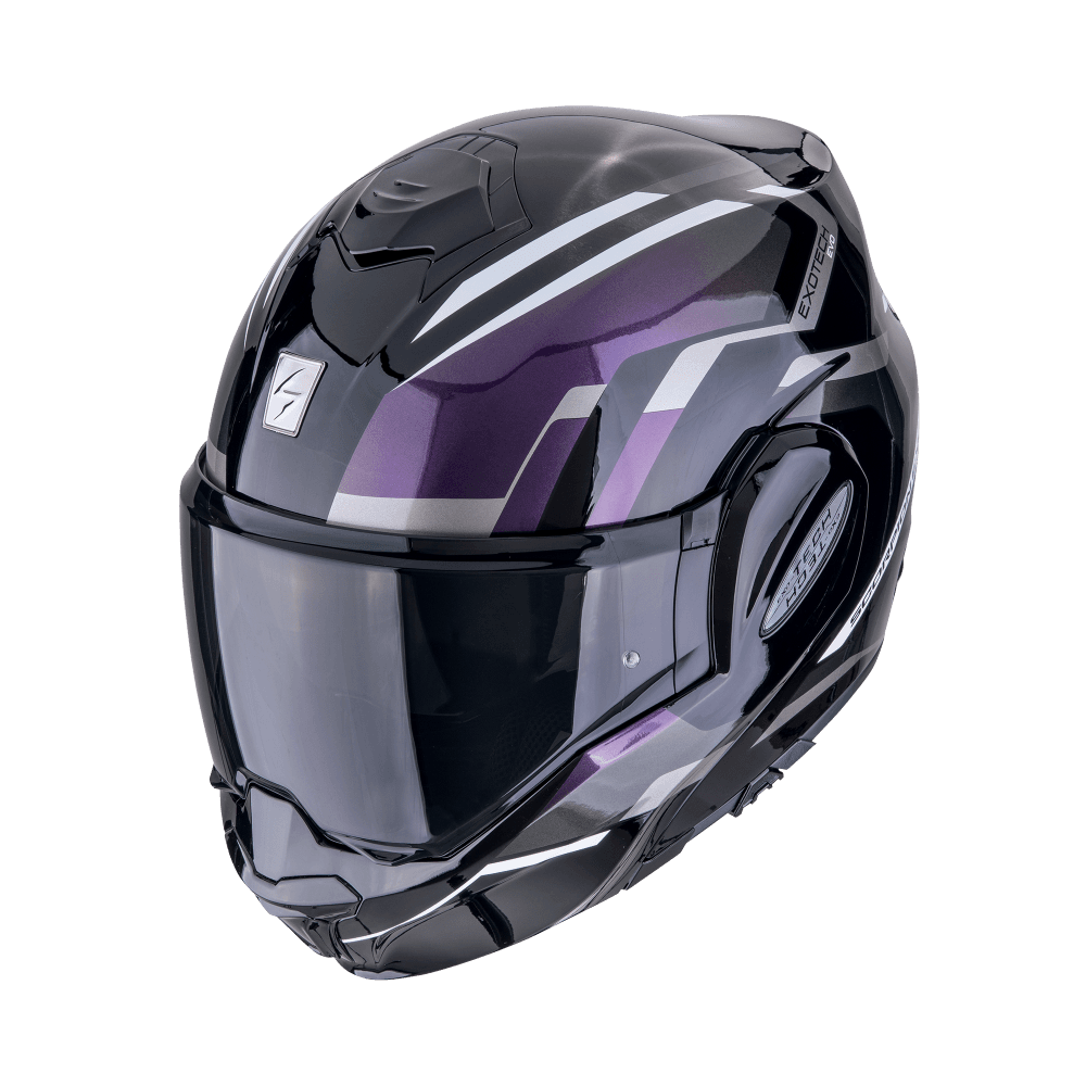 Moto přilba SCORPION EXO-TECH EVO FURIO černý chameleon