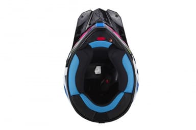 Moto přilba SCORPION VX-21 AIR XAGON modro/neonově žlutá 5