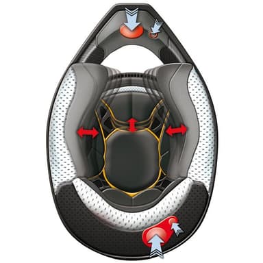 Moto přilba SCORPION VX-20 AIR QUARTZ fluo žlutá 2