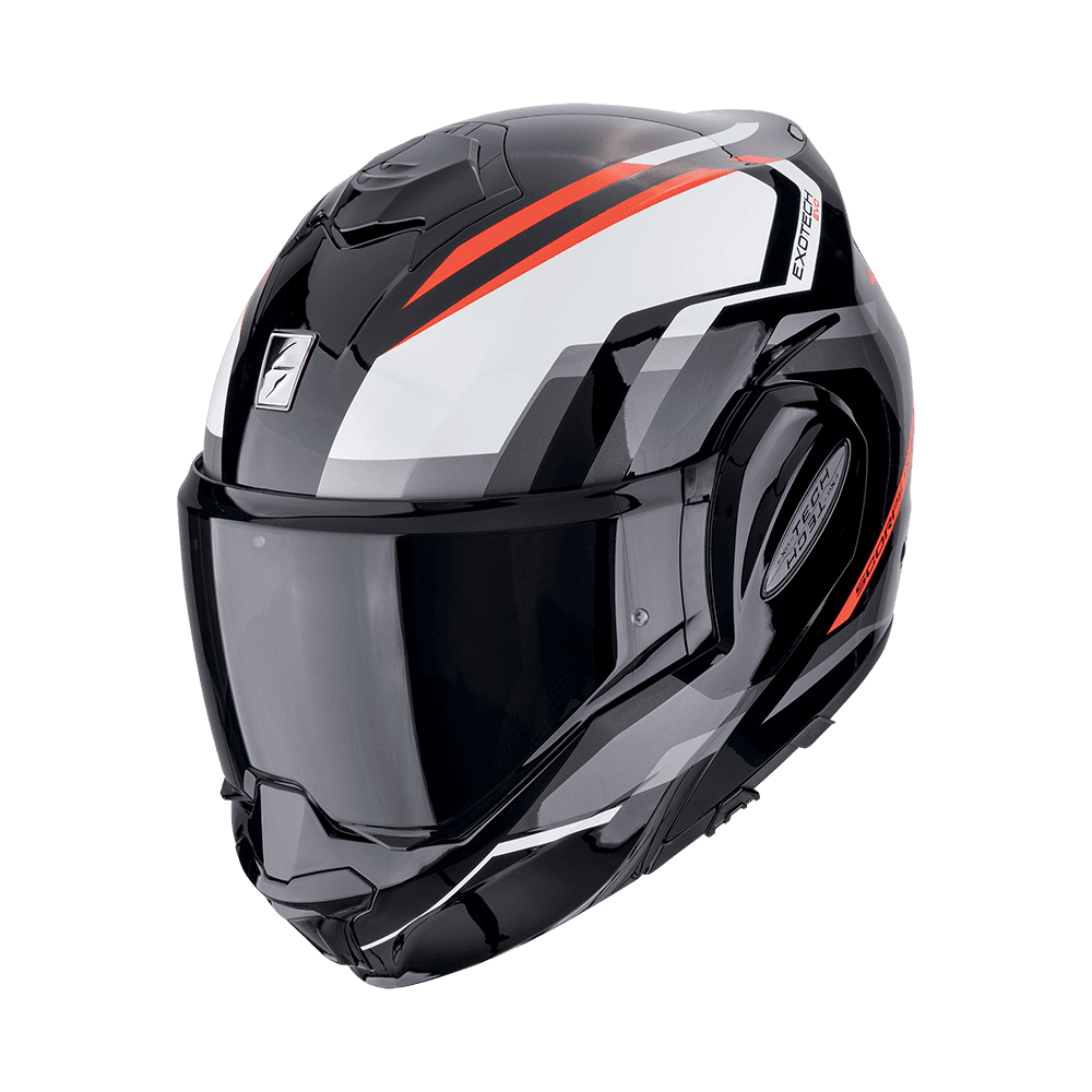 Moto přilba SCORPION EXO-TECH EVO FURIO černo/červená
