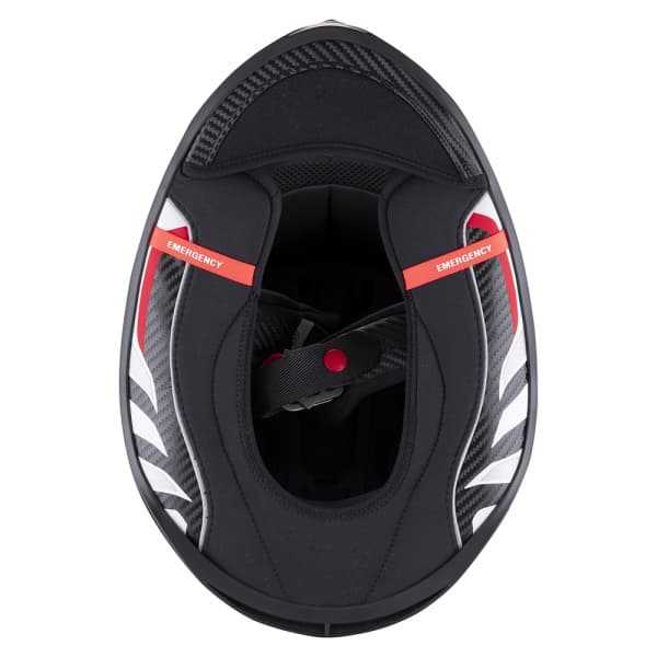 Interiér do přilby SCORPION EXO-R1/CARBON/EVO/EVO II AIR černý