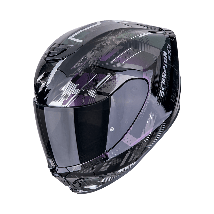 Moto přilba SCORPION EXO-391 CLUTTER černý chameleon