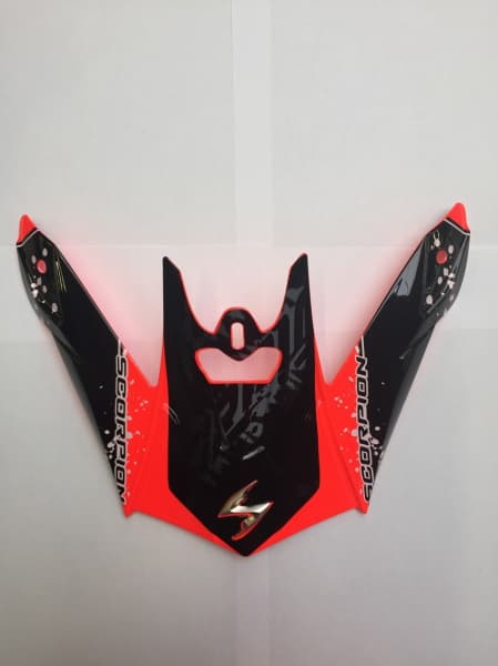 Kšilt SCORPION VX-20 AIR QUARTZ neonově červený