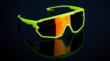 Sluneční brýle AVA LOOK BACK fluo žluté 2