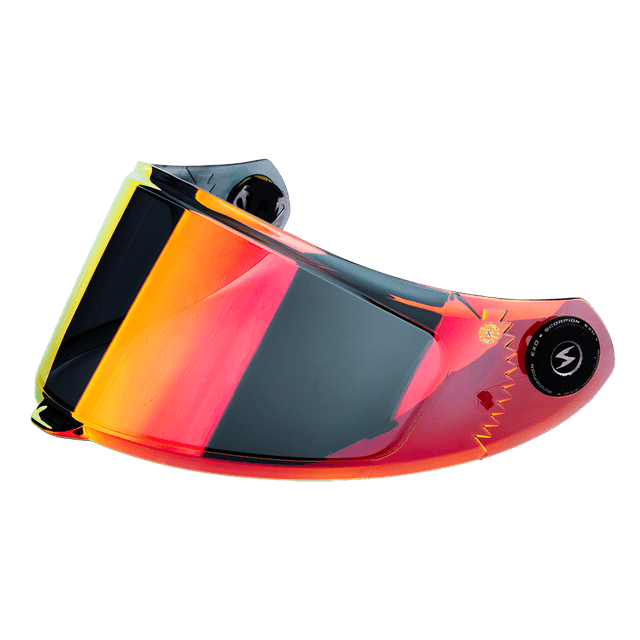 Plexi SCORPION EXO-RACE AIR zrcadlové červené KDS-F-04