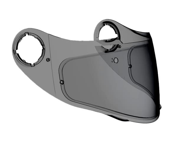 Plexi SCORPION EXO-490/500/1000 MAXVISION tmavě kouřové KDF11-M