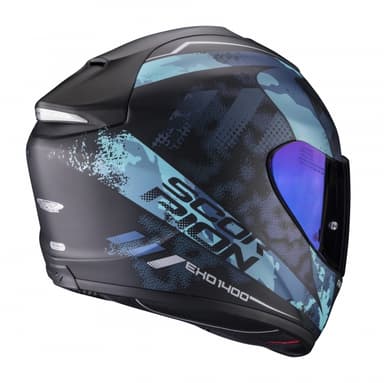 Moto přilba SCORPION EXO-1400 AIR SYLEX matná černo/modrá 3