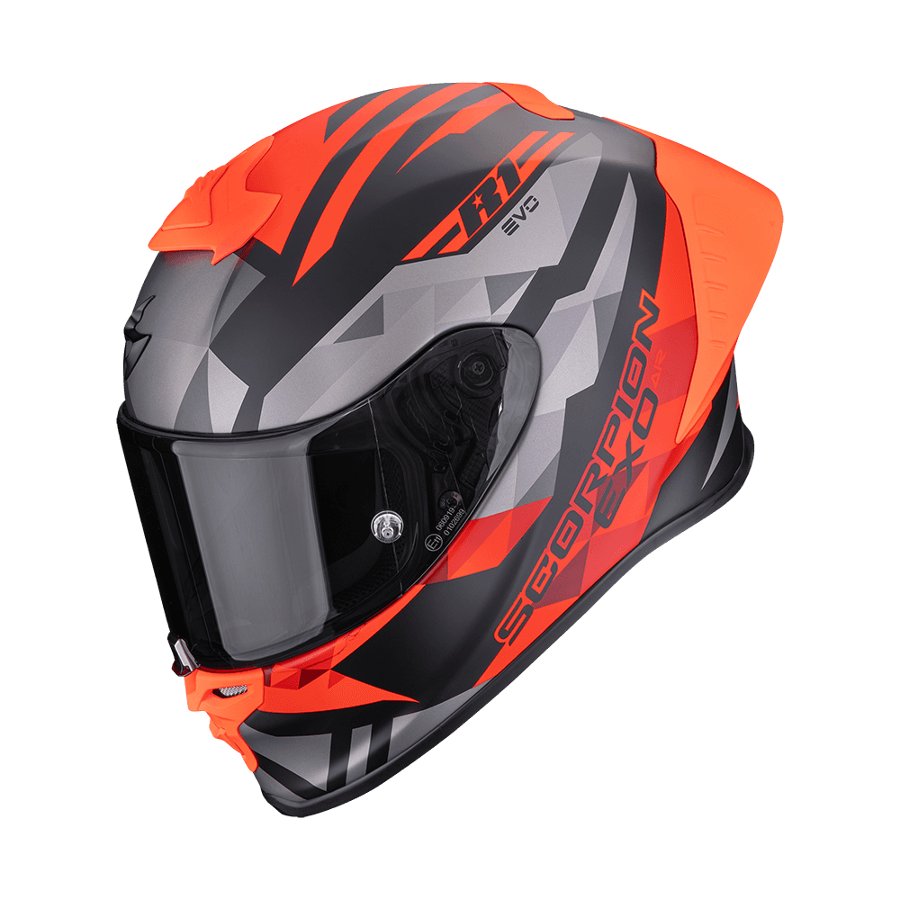 Moto přilba SCORPION EXO-R1 EVO II AIR VALERE matná černo/červená