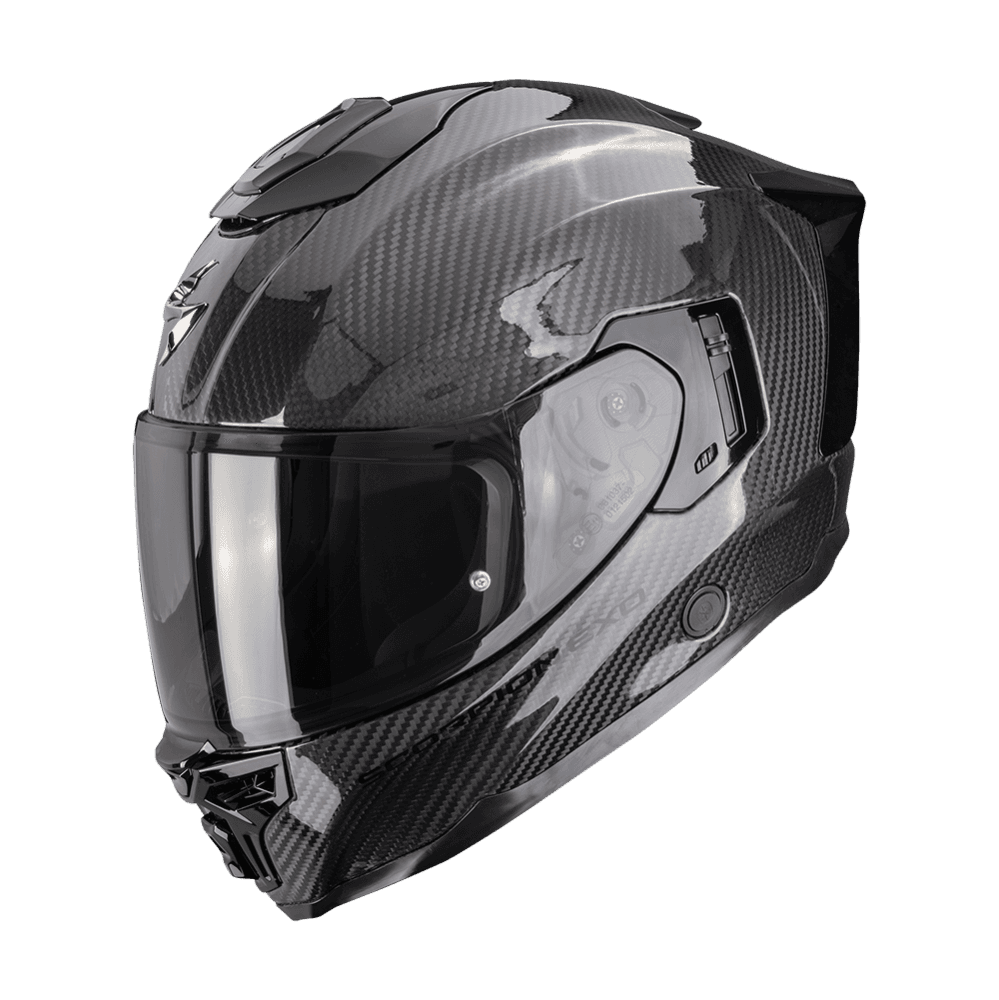Moto přilba SCORPION EXO-1500 CARBON AIR solid černá