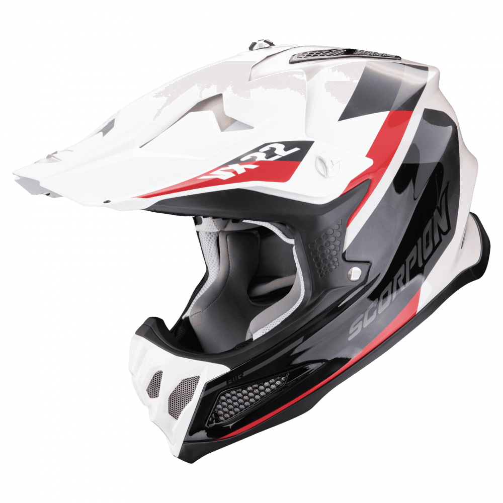 Moto přilba SCORPION VX-22 AIR BETA pískovo/bílá