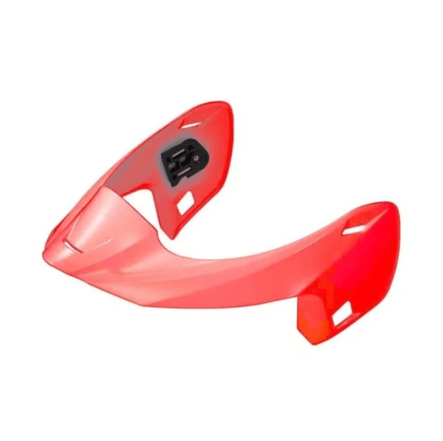 fluo červený