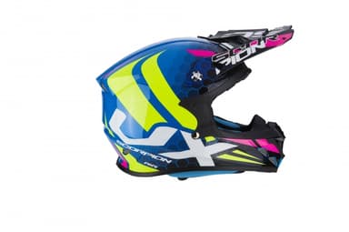 Moto přilba SCORPION VX-21 AIR XAGON modro/neonově žlutá 4