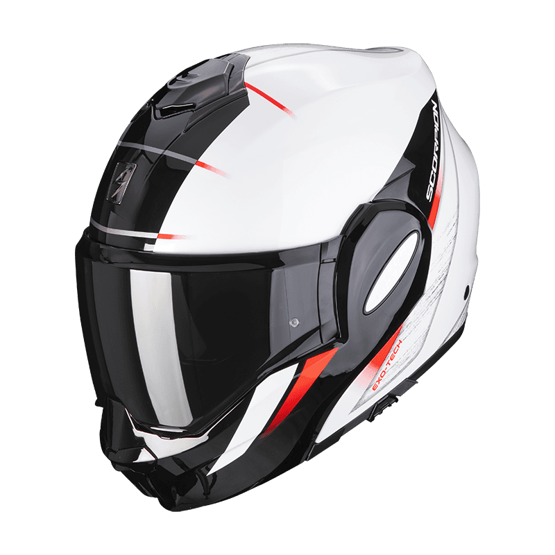 Moto přilba SCORPION EXO-TECH EVO PRIMUS perleťově bílo/černá