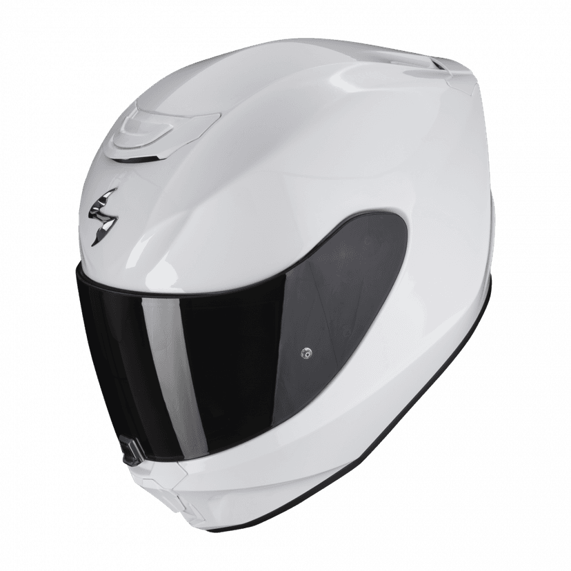 Moto přilba SCORPION EXO-391 solid bílá
