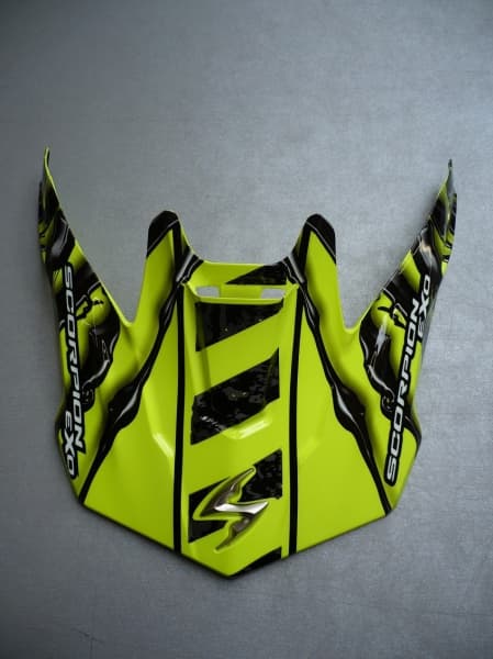Kšilt SCORPION VX-15 AIR OIL žlutý fluo