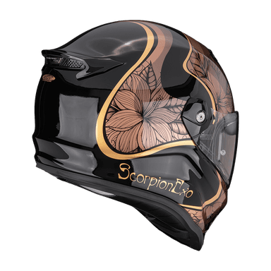 Moto přilba SCORPION COVERT FX AMERIA černo/zlatá 2