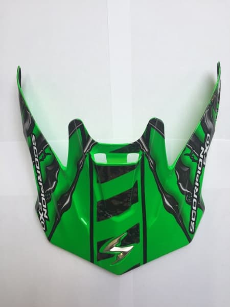 Kšilt SCORPION VX-15 AIR OIL neonově zelený