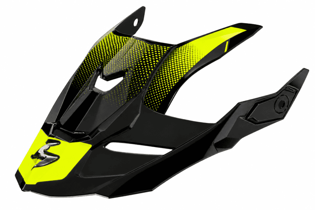 Kšilt SCORPION ADF-9000 AIR TRAIL černo/fluo žlutý