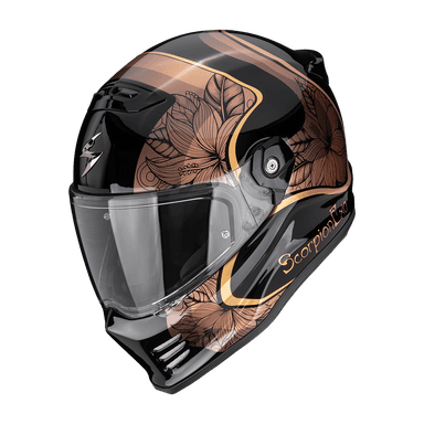 Moto přilba SCORPION COVERT FX AMERIA černo/zlatá 3