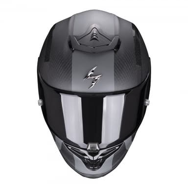 Moto přilba SCORPION EXO-R1 CARBON AIR MG matná černo/stříbrná 2