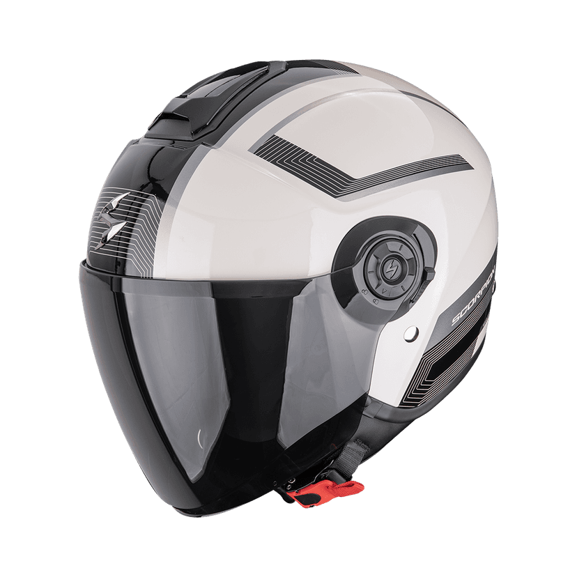 Moto přilba SCORPION EXO-CITY II COSMOS krémovo/černá