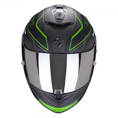 Moto přilba SCORPION EXO-1400 AIR GALAXY matná zelená 2