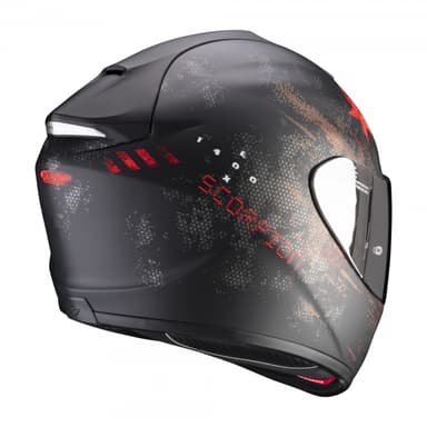 Moto přilba SCORPION EXO-1400 AIR ASIO matná černo/červená 3