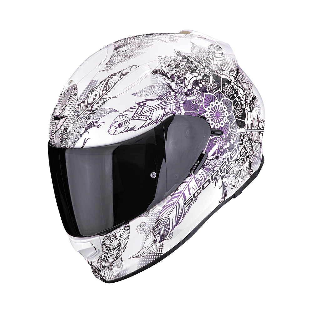 Moto přilba SCORPION EXO-491 DREAM bílý chameleon