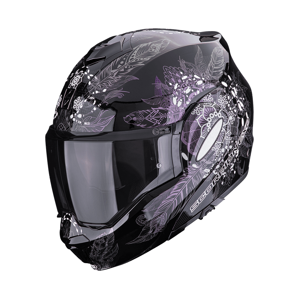 Moto přilba SCORPION EXO-TECH EVO DREAM černý chameleon