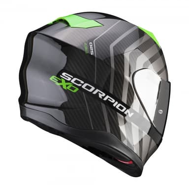Moto přilba SCORPION EXO-520 AIR SHADE černo/zelená 3