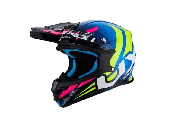 AIR XAGON modro/neonově žlutá
