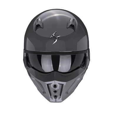 Moto přilba SCORPION COVERT-X solid cementově šedá 2