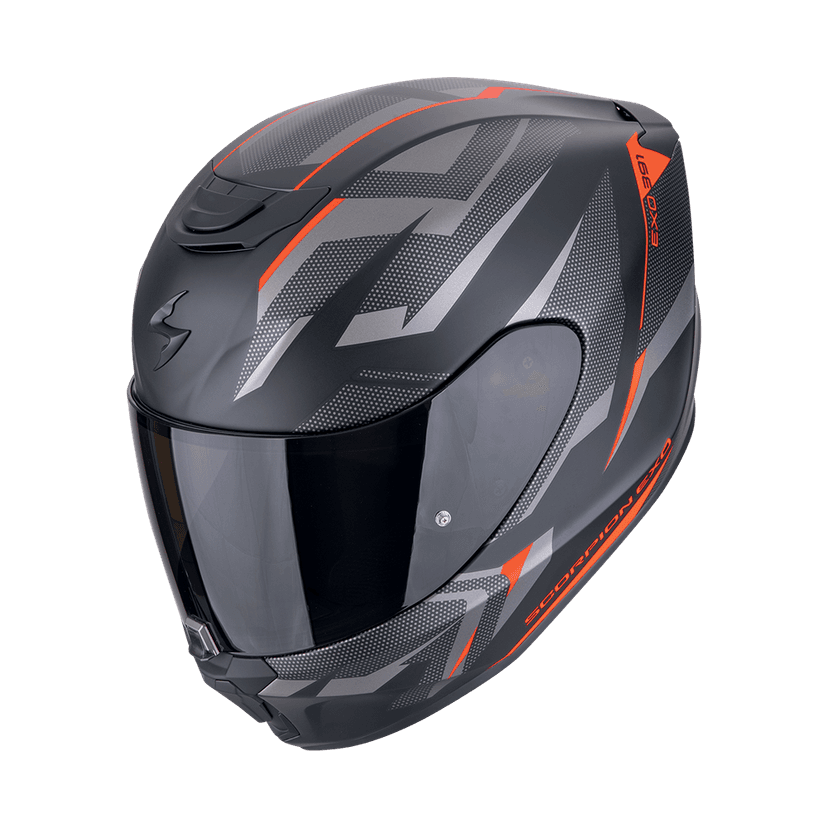 Moto přilba SCORPION EXO-391 AAXO matná černo/červená