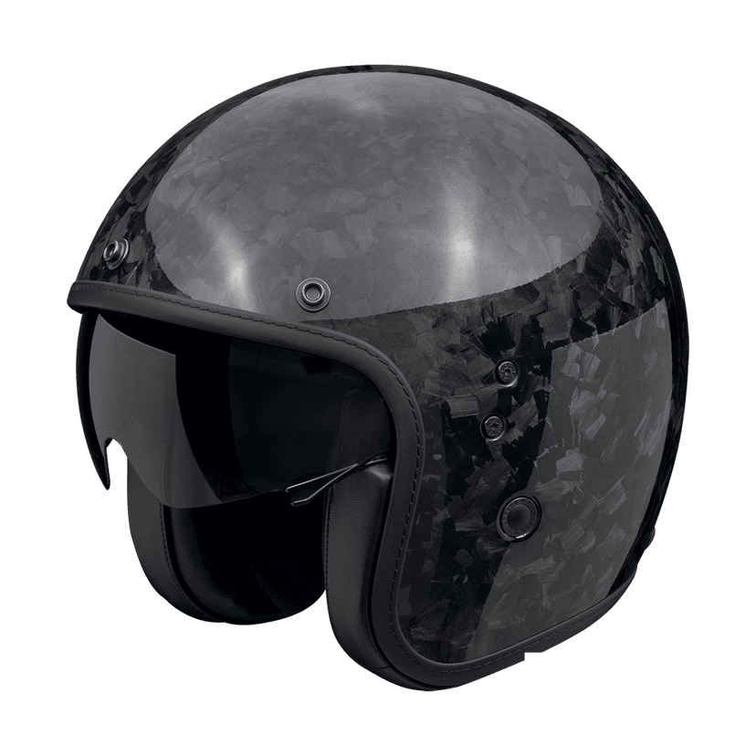 Moto přilba SCORPION BELFAST EVO ONYX CARBON černá