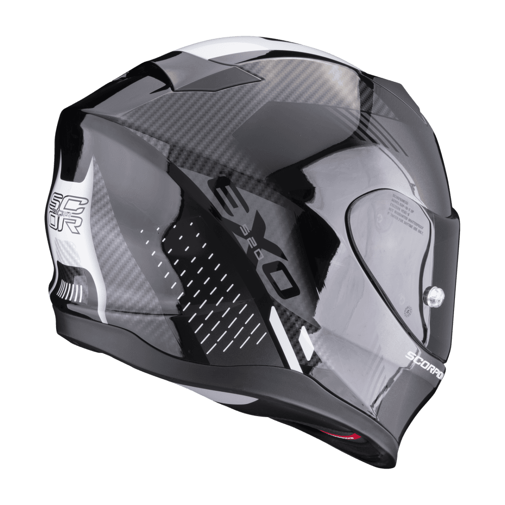 Moto přilba SCORPION EXO-520 EVO AIR LATEN černo/bílá