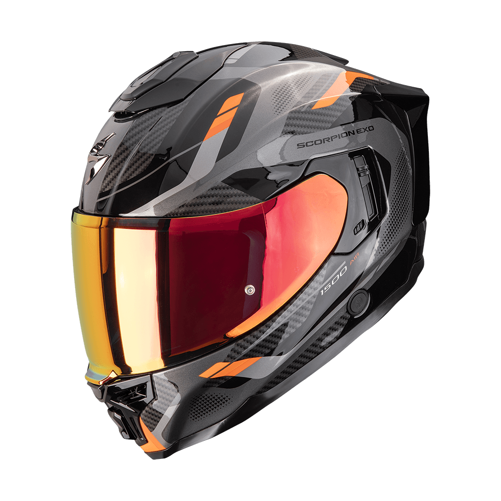Moto přilba SCORPION EXO-1500 AIR SLEEK černo/oranžová