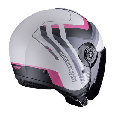 Moto přilba SCORPION EXO-CITY II SPORT matná šedo/růžová 2