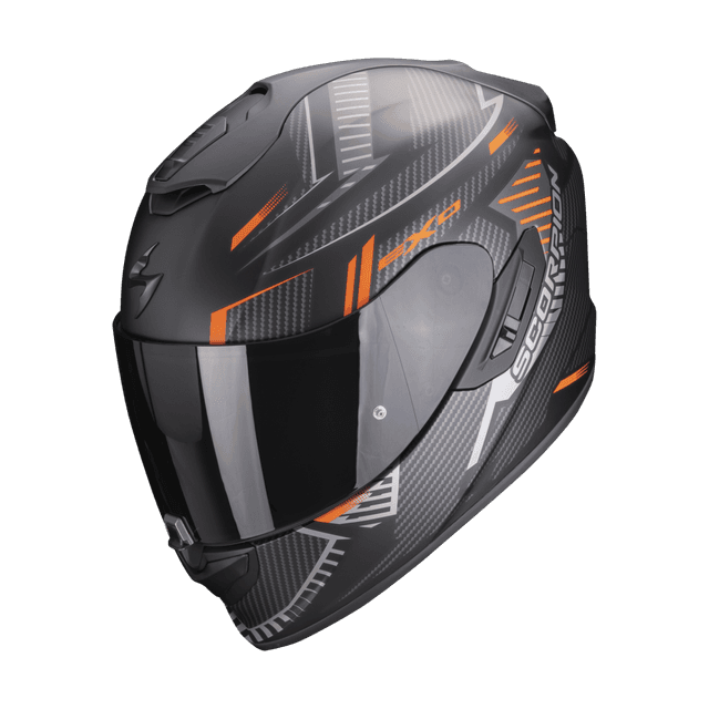 AIR SHELL matná černo/oranžová