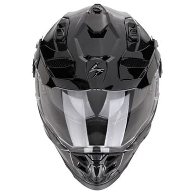 Moto přilba SCORPION ADF-9000 CARBON AIR solid černá 2