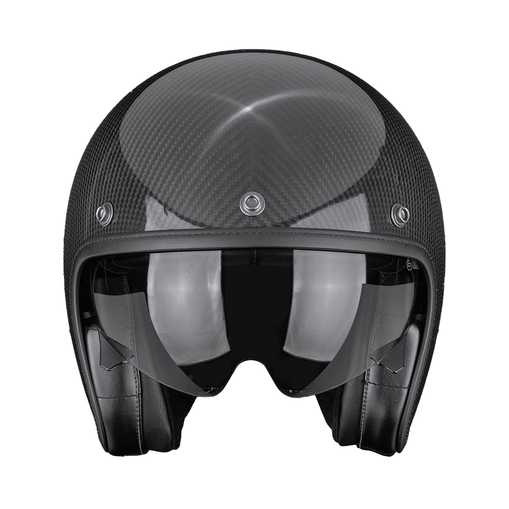 Moto přilba SCORPION BELFAST II CARBON solid černá