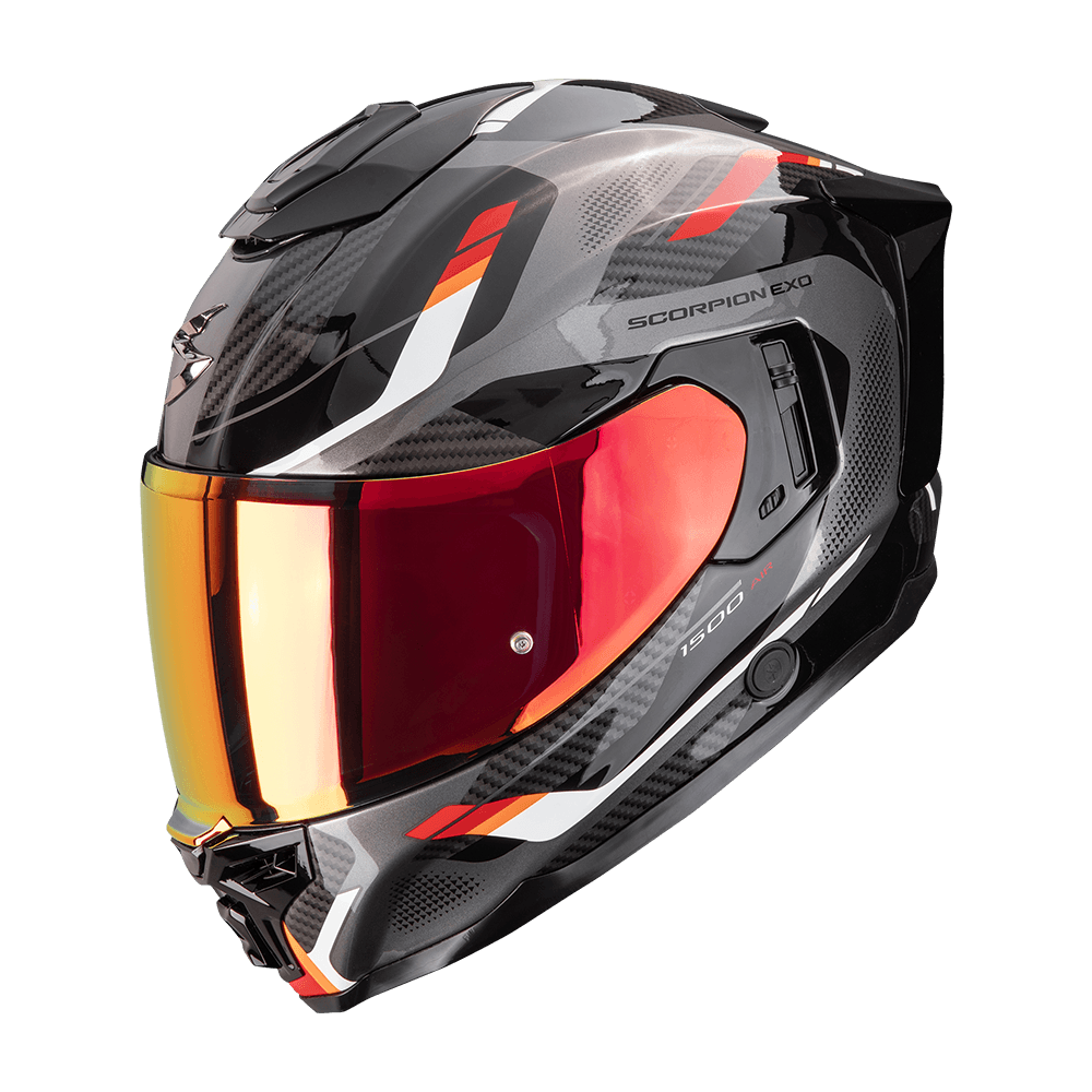 Moto přilba SCORPION EXO-1500 AIR SLEEK černo/červená