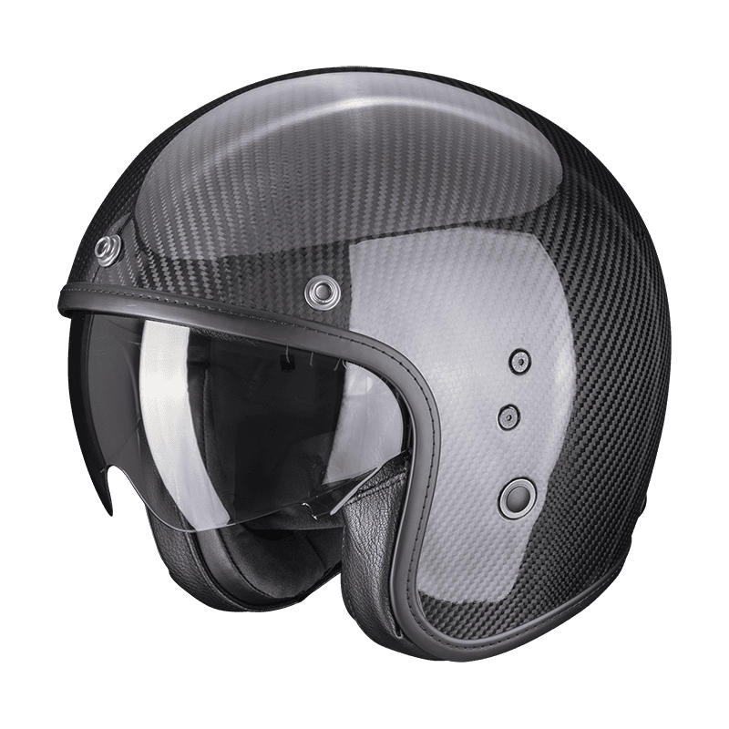 Moto přilba SCORPION BELFAST EVO CARBON černá