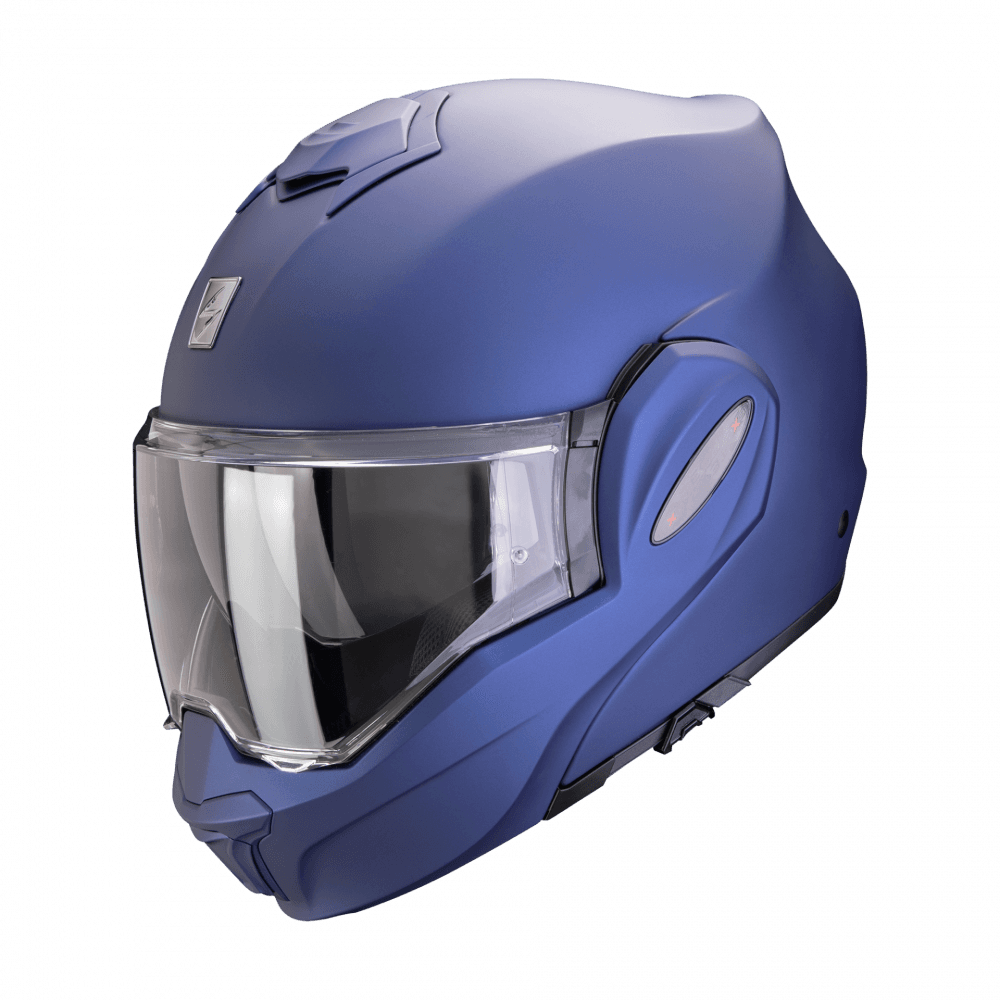 Moto přilba SCORPION EXO-TECH EVO PRO solid matná metalická modrá