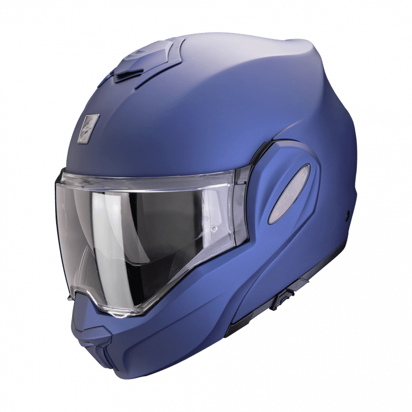 Moto přilba SCORPION EXO-TECH EVO PRO solid matná metalická modrá