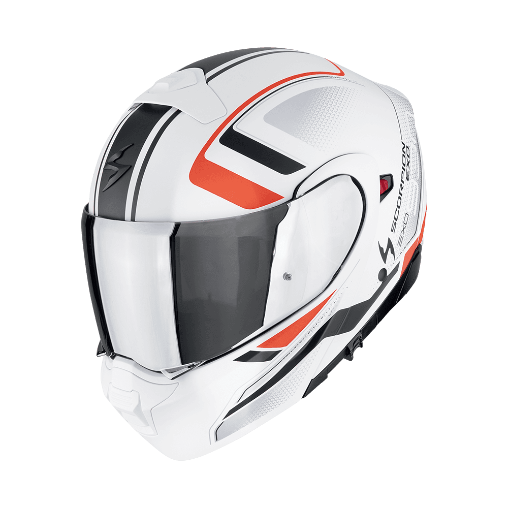 Moto přilba SCORPION EXO-930 EVO ARDENS matná bílo/černo/červená